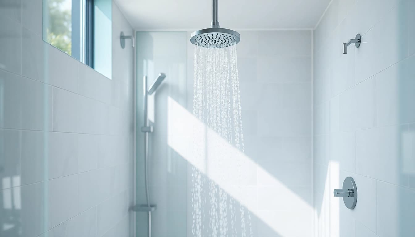 Enhance your bathroom experience with elegant shower uk designs featuring a stylish rainfall showerhead.