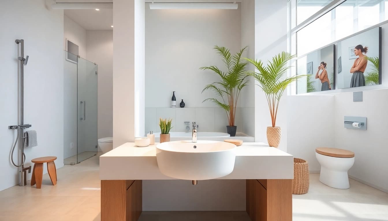 Optimieren Sie Ihr Badezimmer mit sonni sanitär, modernen Armaturen und eleganten Designs.