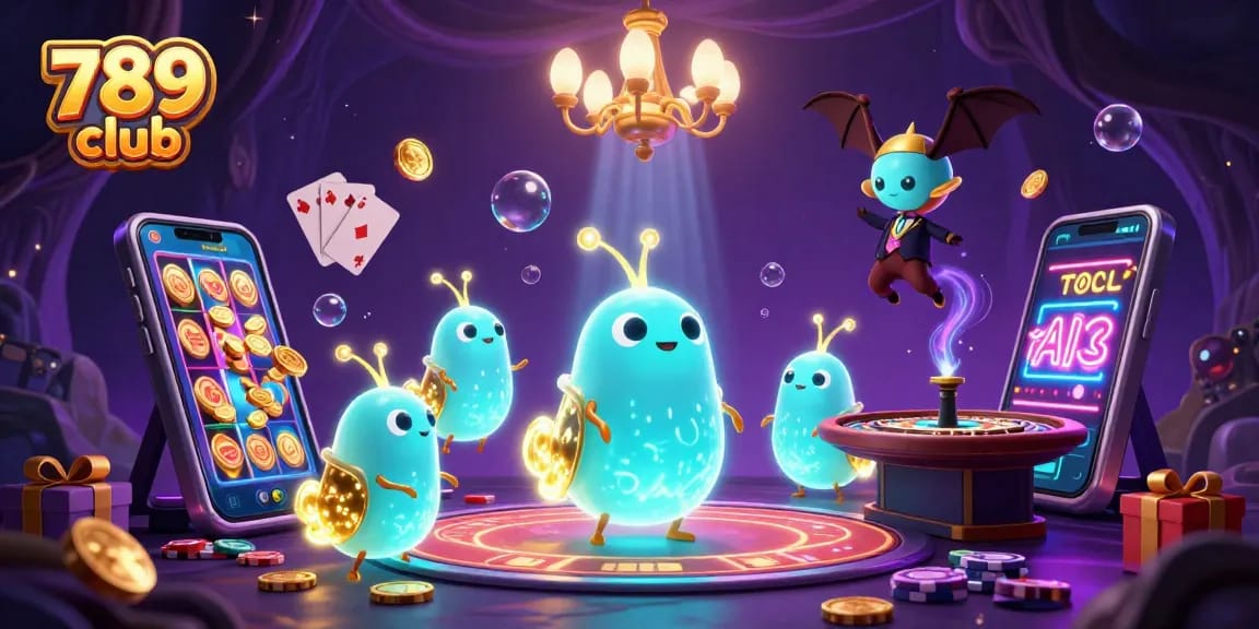 Tham gia vào 789 club với đội ngũ đom đóm chiếu sáng casino trong hang động, tạo không khí huyền bí.