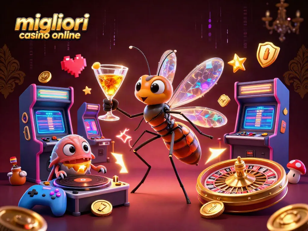 Scopri i migliori casino online con simboli di gioco vivaci e un'atmosfera festosa nel mondo del gioco d'azzardo.