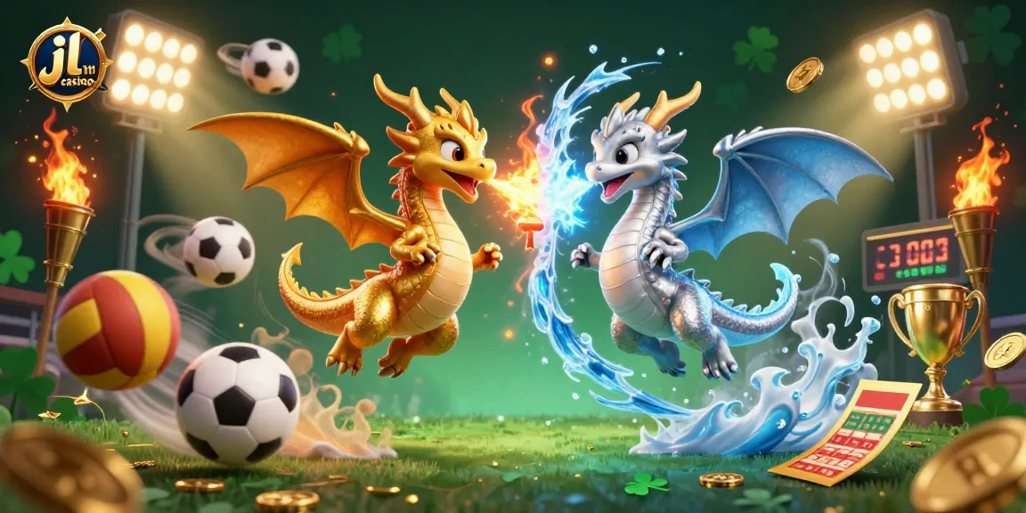 Experience thrilling gameplay at jl 111 casino featuring dynamic dragons and sports elements.