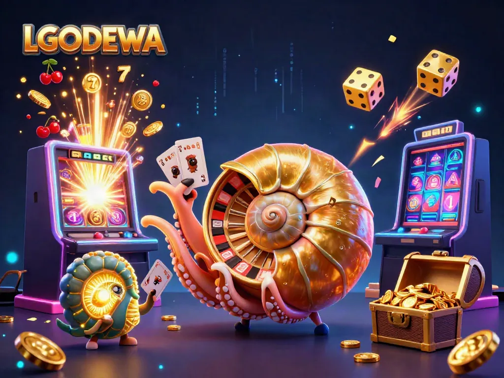 Engage in thrilling gaming experiences with LGODEWA's vibrant ecosystem featuring slots and live casino elements.