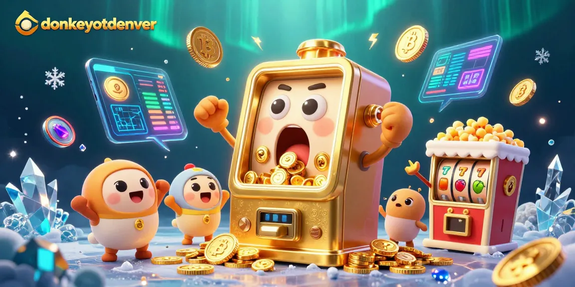 Experience big wins with donkeyotdenver at this vibrant and thrilling slot machine celebration!