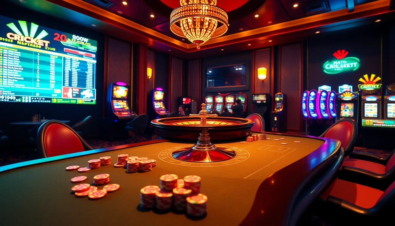 Betting excitement at https://crickex.fit/ with lively casino games and cricket odds.