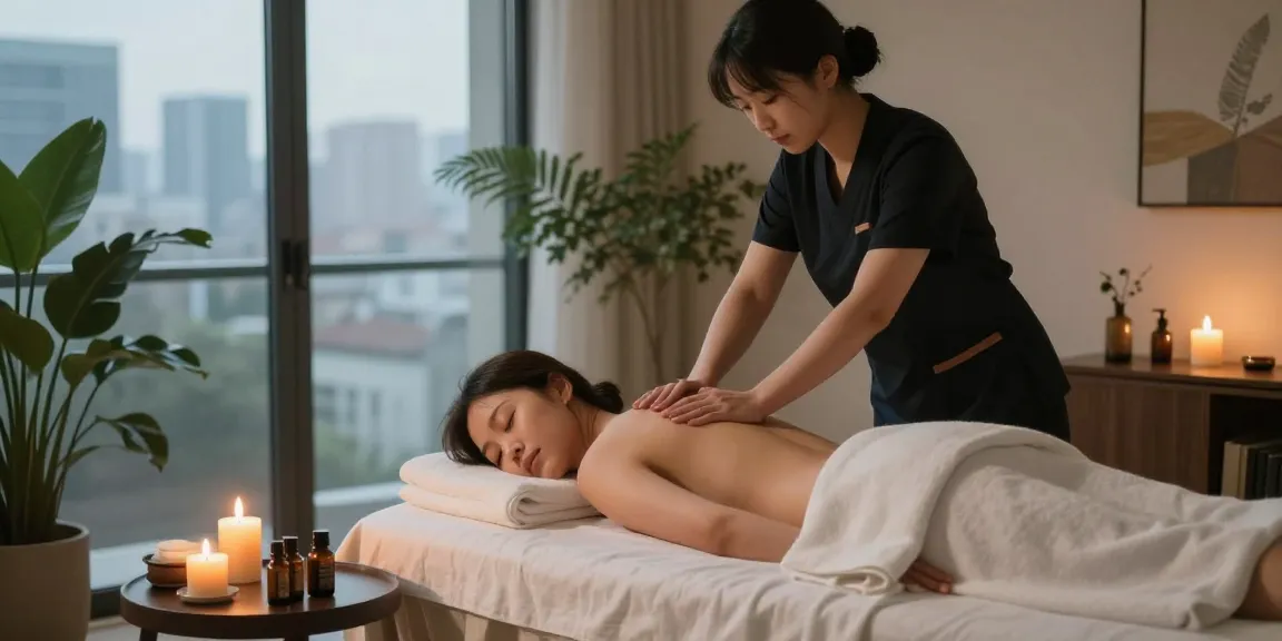 Indulge in 파주출장마사지 with professional therapists providing calming treatments in a luxurious home setting.