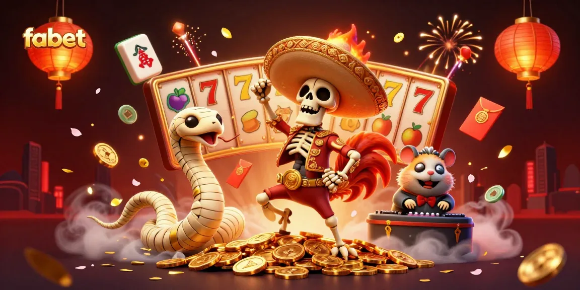 Experience thrilling gameplay at fabet featuring colorful characters and vibrant casino elements!