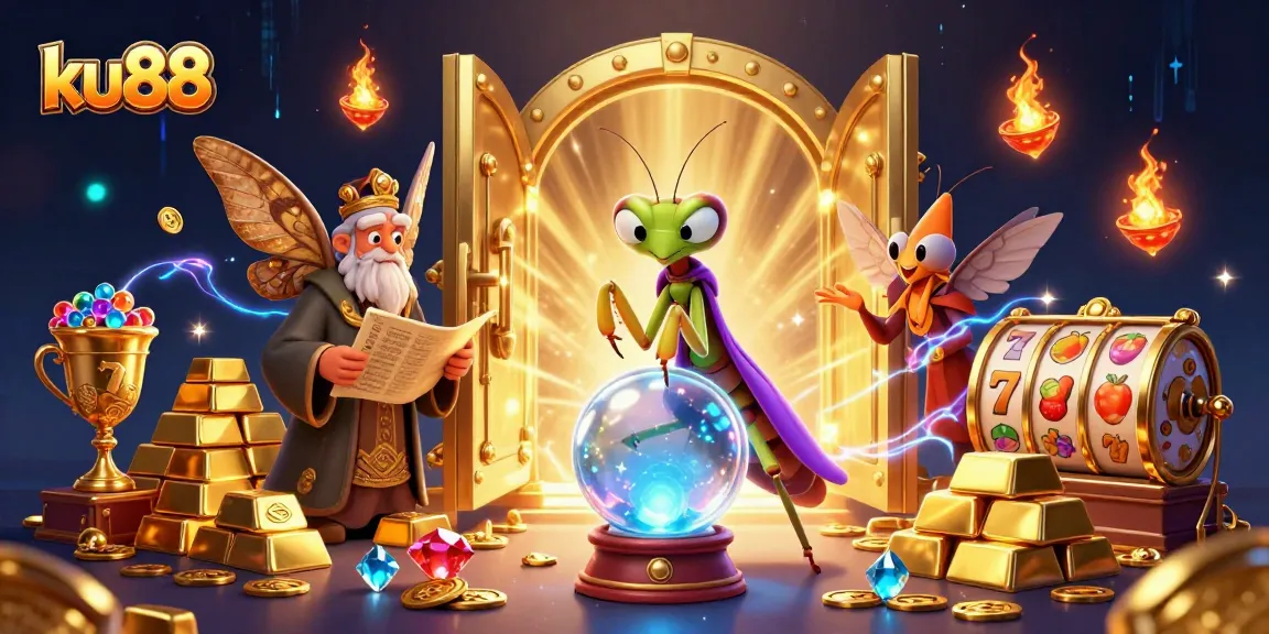 Engage with ku88's vibrant casino experience featuring fortune tellers and rich game elements.