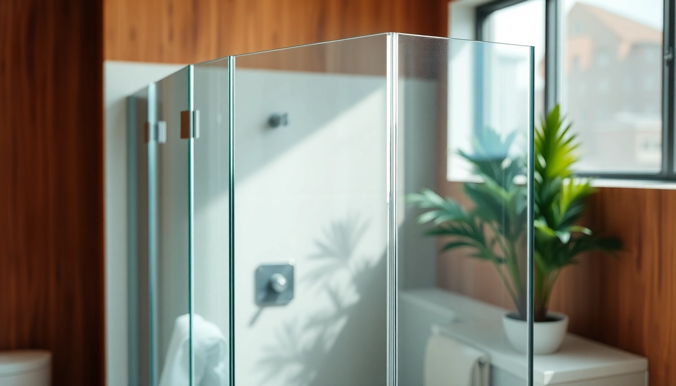 Elevate your bathroom with a stunning corner shower screen frameless design featuring crystal-clear glass.