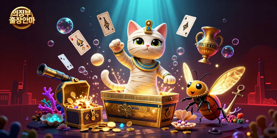 Engage in fun 의정부출장안마 with the vibrant gaming atmosphere of Egyptian-themed slots and treasures.