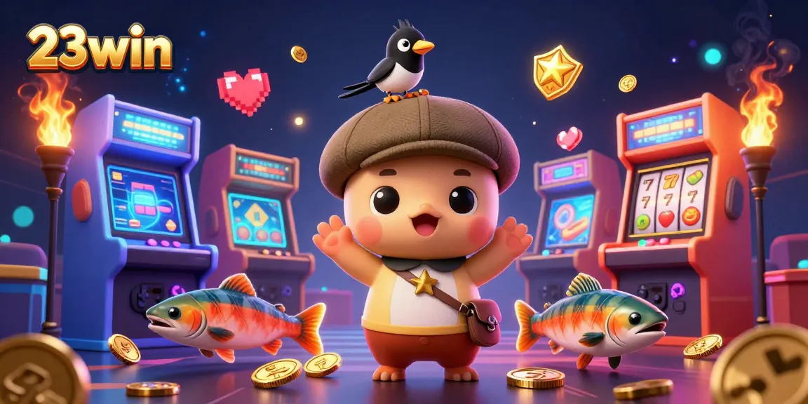 Play and win big with 23win - the ultimate online casino experience featuring immersive characters and games.