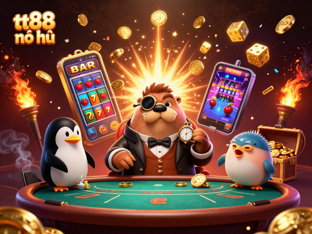 Join the fun as tt88 nổ hũ players win jackpots in a vibrant underwater casino!