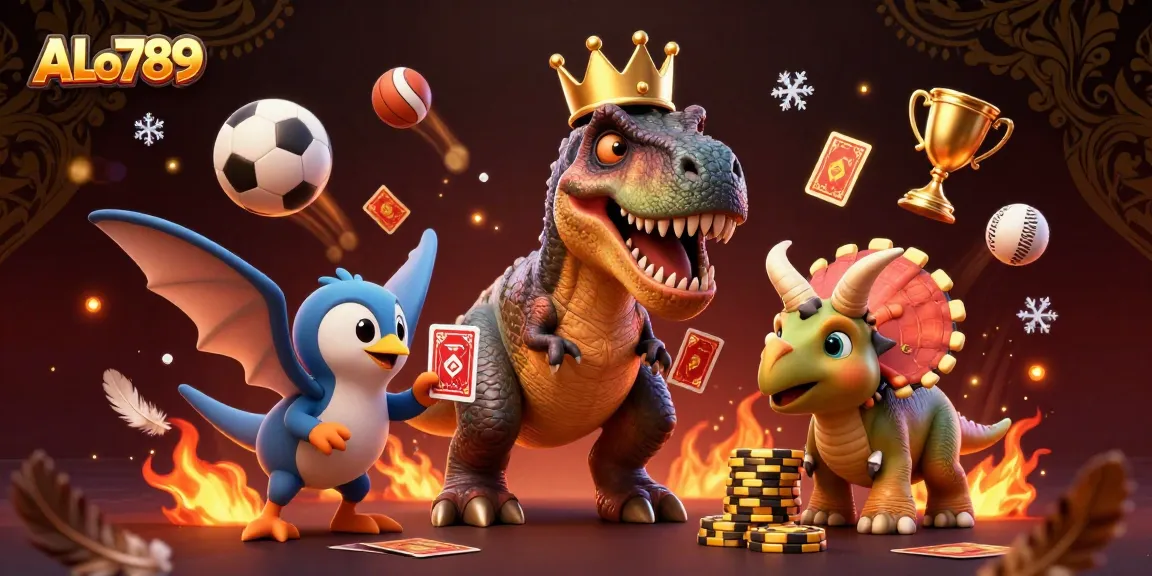 Experience the thrill of cockfighting with ALo789 as vibrant characters engage in a dynamic betting scene.