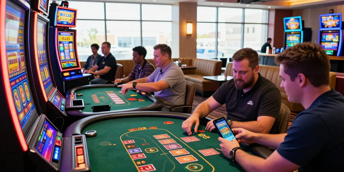 Explore https://crownwoods.org.uk for vibrant casino scenes showcasing players enjoying credit card casinos in 2026.