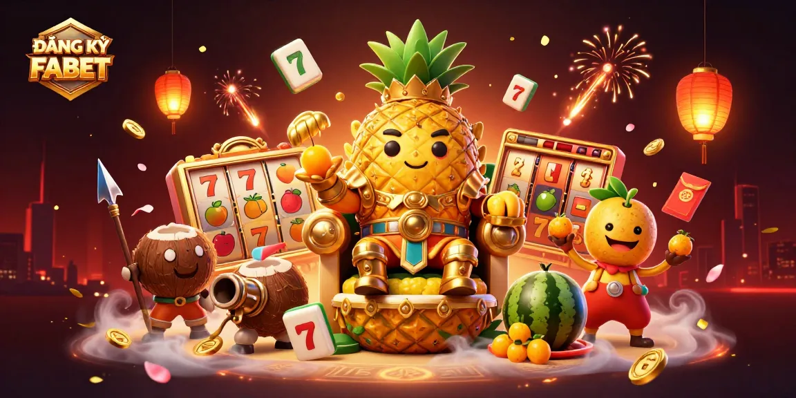 Engage in thrilling ĐĂNG KÝ FABET gameplay with vibrant casino elements and characters.