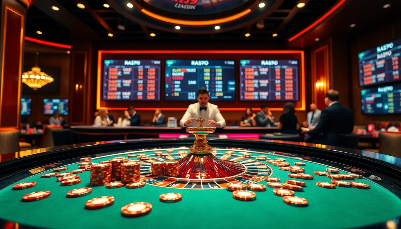 Players engaging at a roulette table at https://rr99.it.com/, showcasing excitement and professionalism.