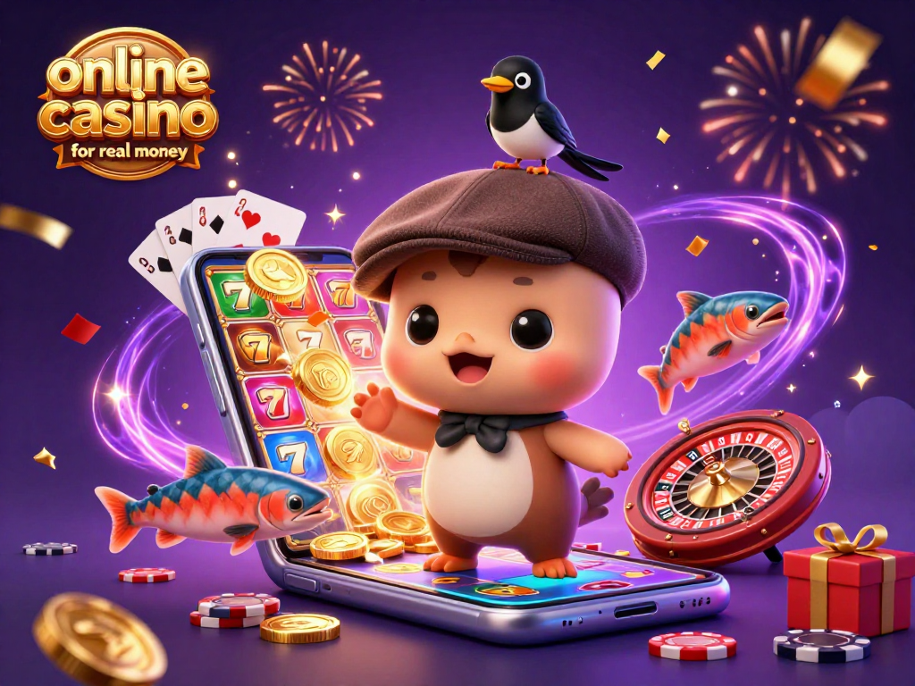 Engage in fun and excitement at the online casino for real money with Nessie and friends!