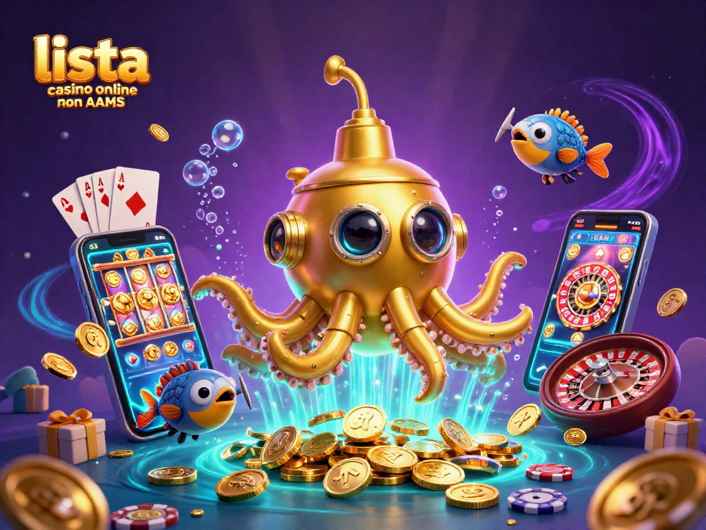 Gioca e vinci con la lista casino online non AAMS, immersa in un mondo di avventure sottomarine.