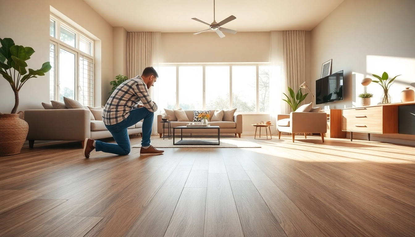 Transform your space with quality vinyl flooring that enhances modern interiors.