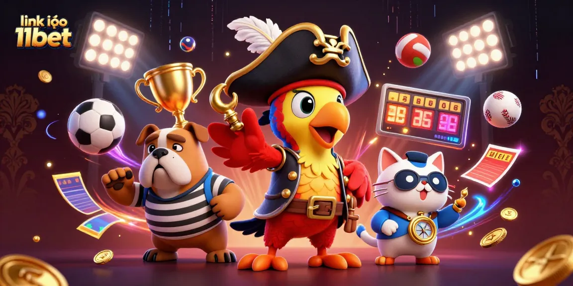 Win big with the latest link vào 11bet adventures in this vibrant 3D casino scene.
