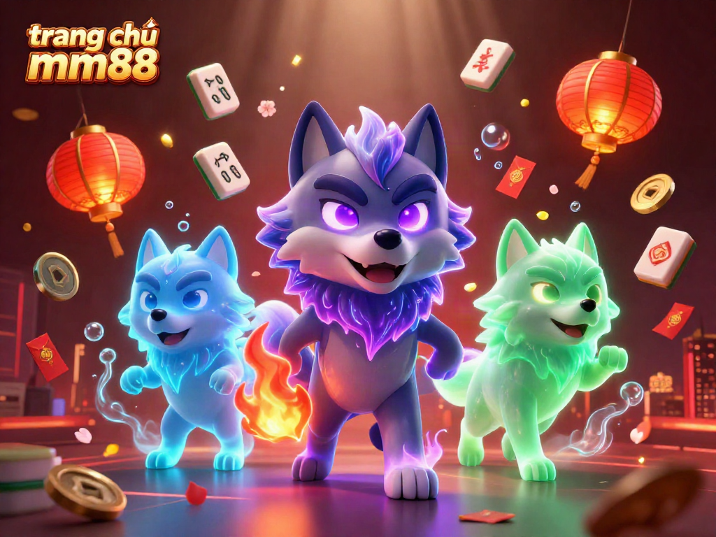 Experience excitement with trang chủ mm88 featuring mystical wolves, vibrant casino elements, and stunning visuals.