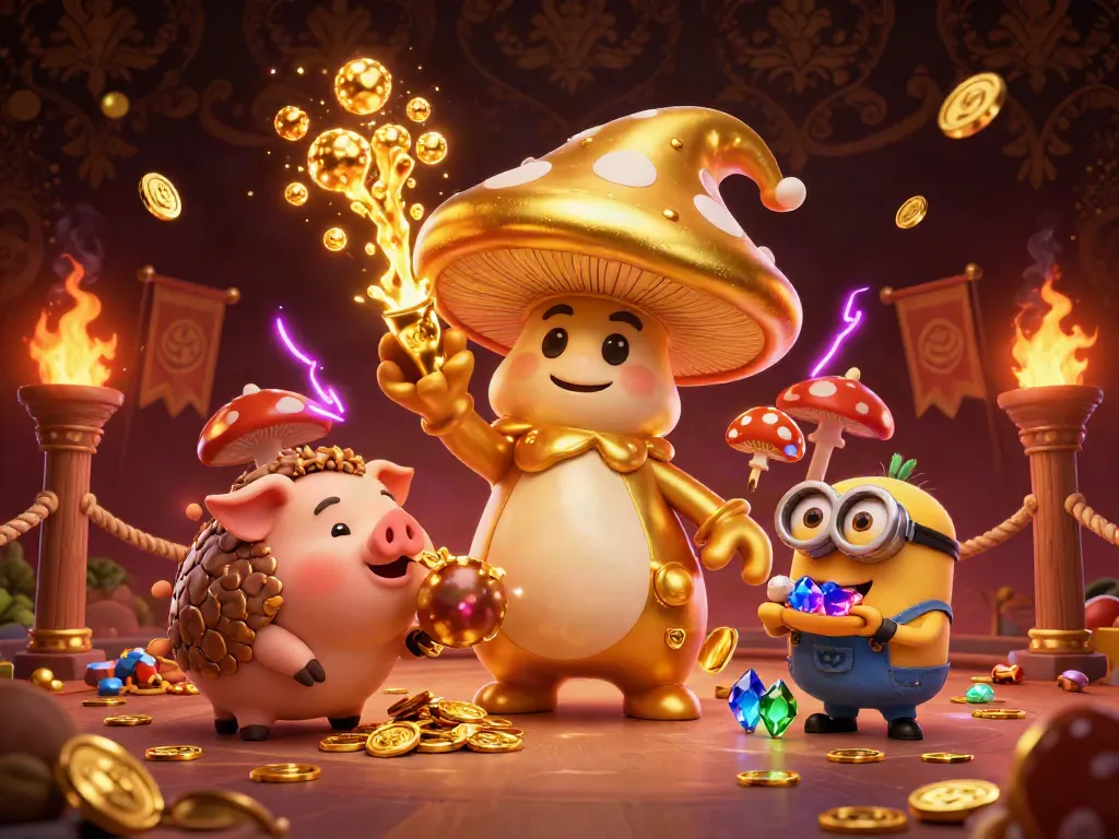 Experience thrilling gaming adventures with f8bet in a magical casino realm illustrated in stunning detail.