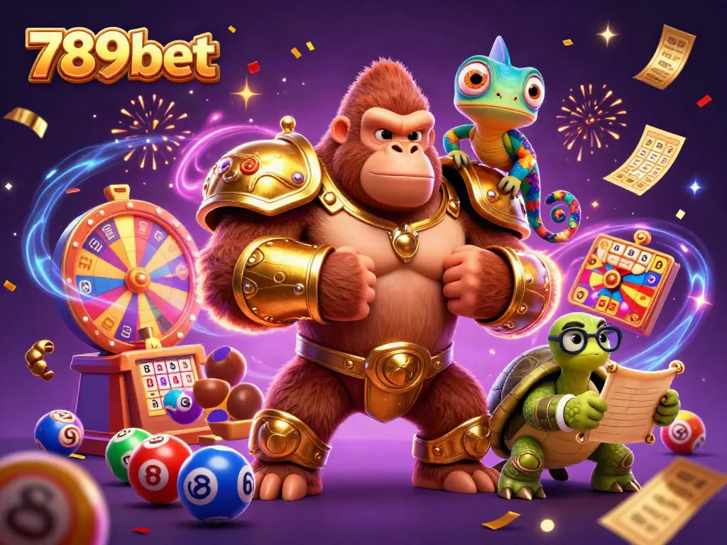 Experience exciting gambling with 789bet's vibrant casino scene featuring dynamic lottery elements.