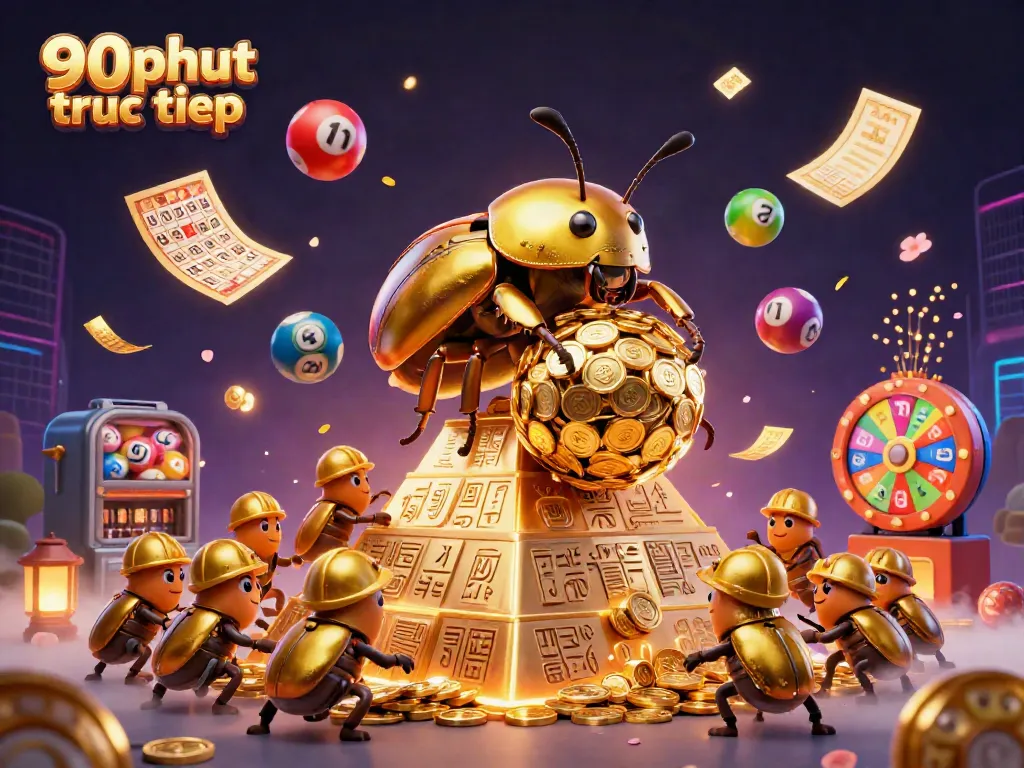 Experience seamless 90phut truc tiep streaming with vibrant casino-themed visuals.