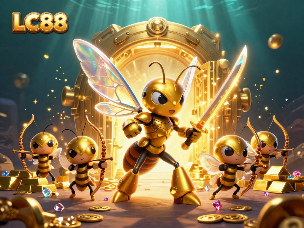 Experience thrilling gameplay at LC88 with immersive 3D casino scenes showcasing rich rewards.