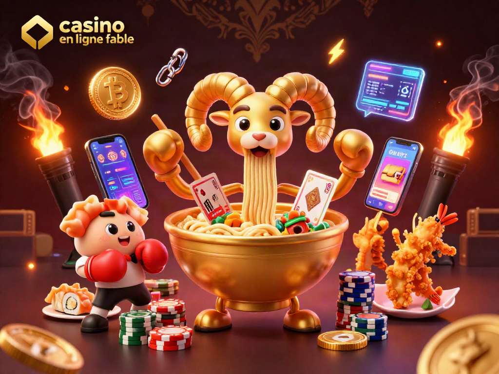 Illustrez votre expérience avec un casino en ligne fiable grâce à cette scène animée remplie d'énergie.