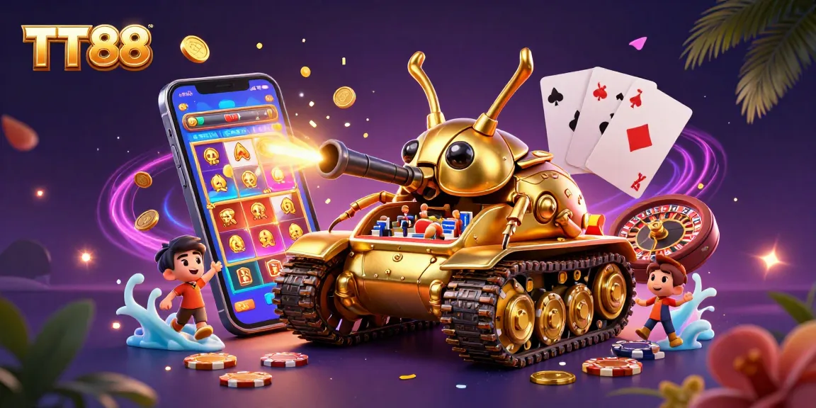 Engage with exciting casino experiences at TT88 featuring a vibrant ambiance and unique gaming elements.