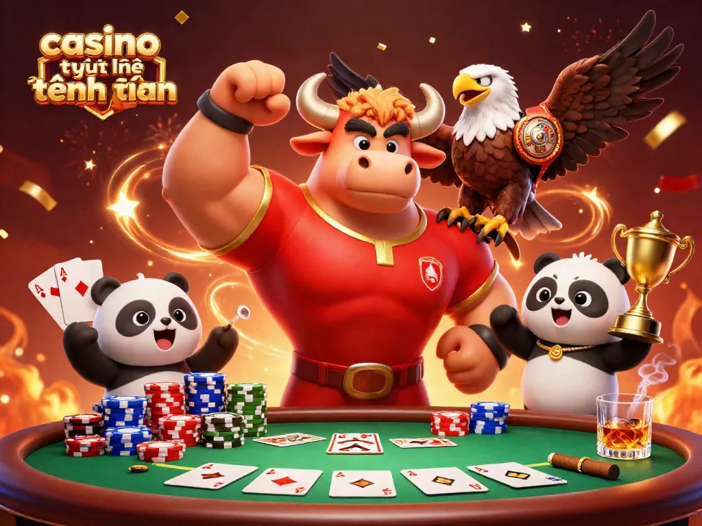 Khám phá casino trực tuyến tặng tiền với hình ảnh thú vị từ các biểu tượng game hấp dẫn.