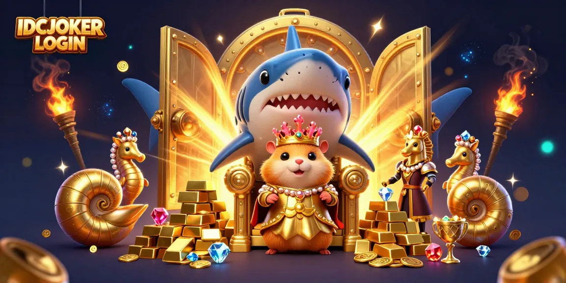 Experience winning thrills with IDCJOKER LOGIN while exploring treasures and riches in this vibrant casino scene.