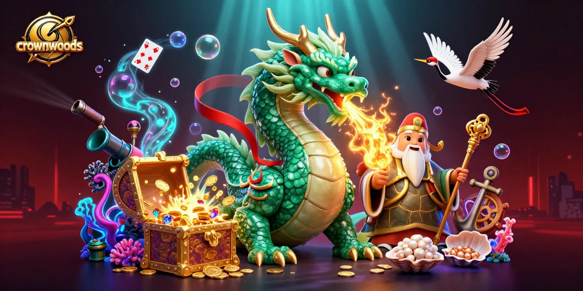 Crownwoods showcases thrilling gaming action with vibrant characters and a rich, immersive casino atmosphere.