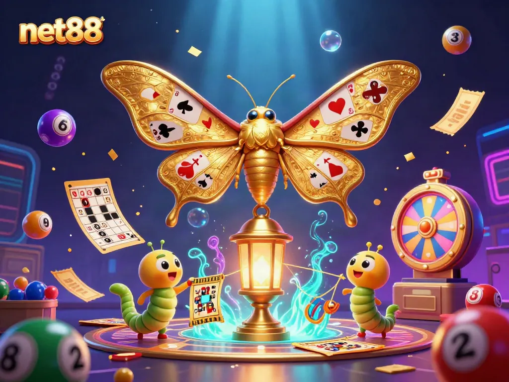 Place bets and win at net88 with vibrant casino scenes featuring tons of exciting elements.