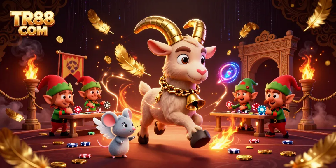 Join the festive chaos at TR88 COM casino with Krampus and mischievous elves!
